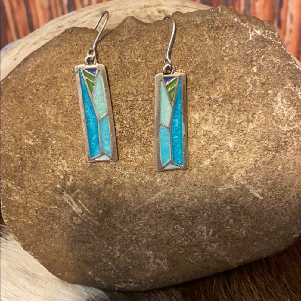 FAUX STONE EARRINGS